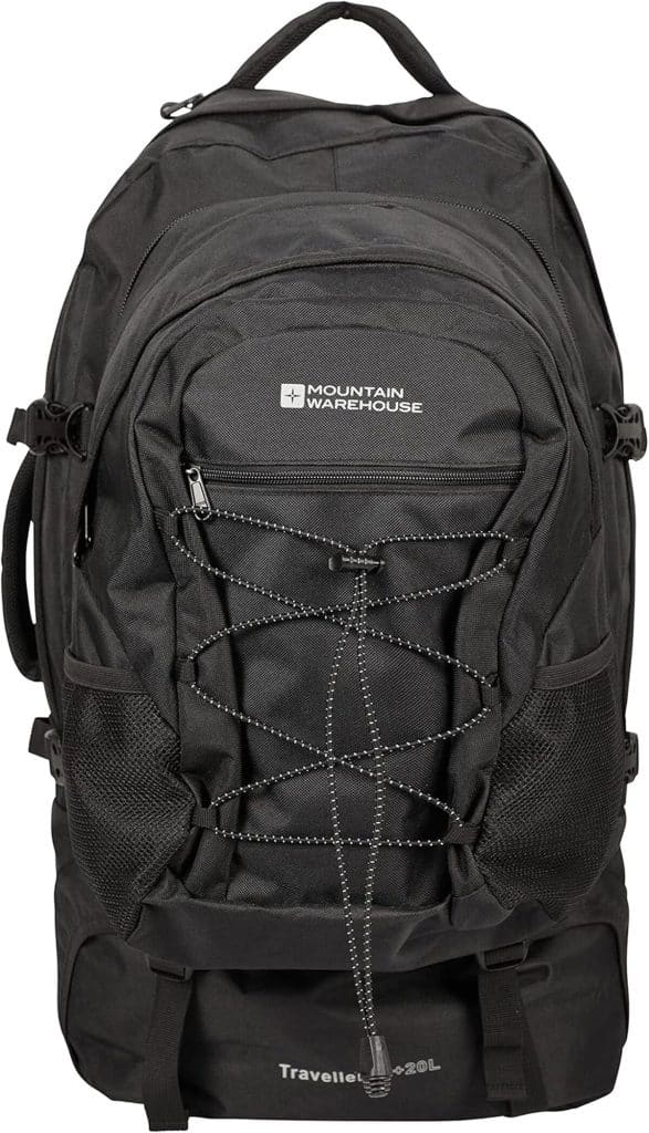 Test du sac à dos Mountain Warehouse Traveller 60+20 L : polyvalence pour les aventuriers
