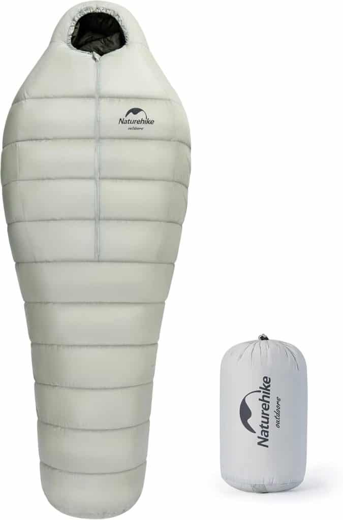 Test : naturehike sac de couchage ultraléger 4 saisons