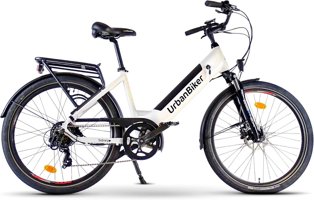 Test : vélo électrique urbain Urbanbiker Sidney 26