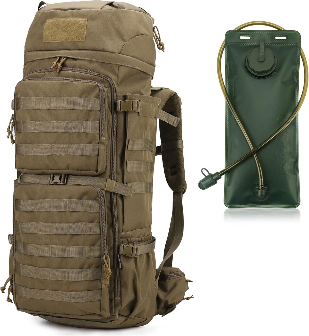 Test du sac à dos tactique Mardingtop 75L : grande capacité et poche hydratation