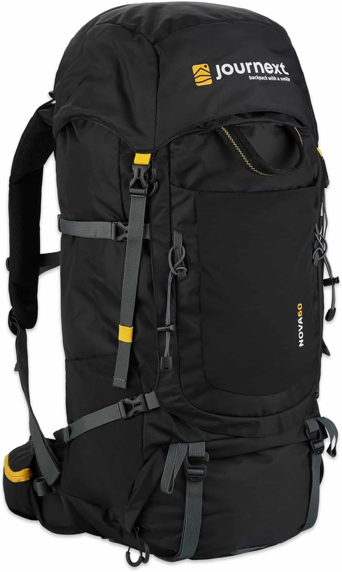 Test : sac à dos Journext NOVA 60+10 L, trekking et voyage