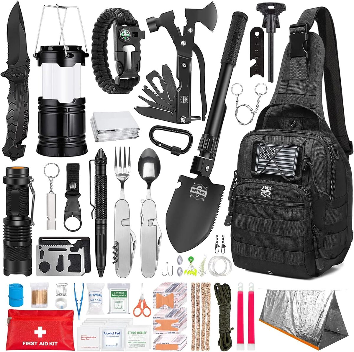 Test du kit de survie Molle : l'indispensable 265 pièces pour aventuriers