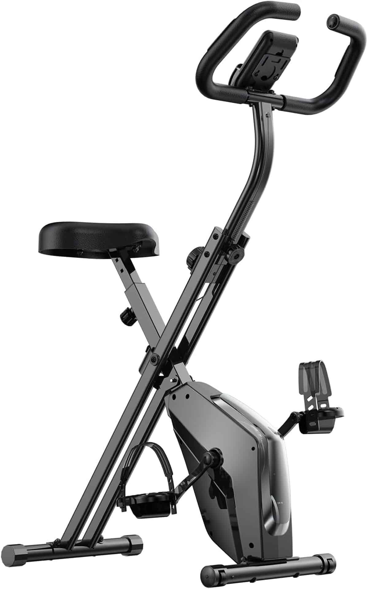 Test du vélo d'appartement pliable Dskeuzeew : confort et technologie au rendez-vous