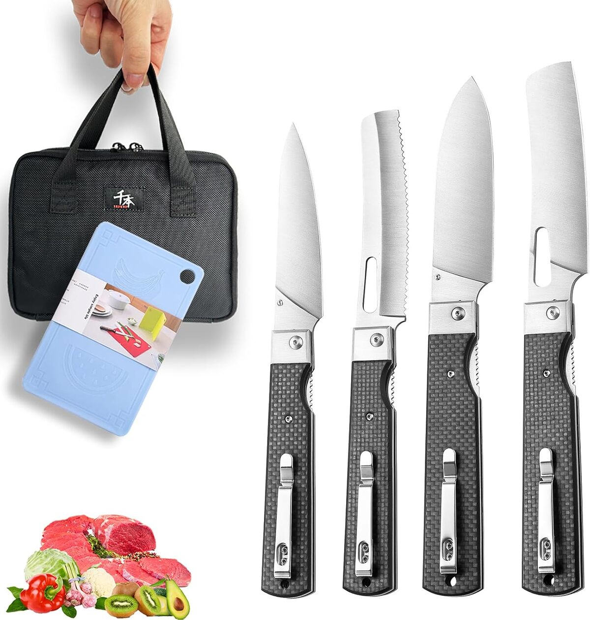 Test du couteau de camping SENBON 440 : performance et portabilité