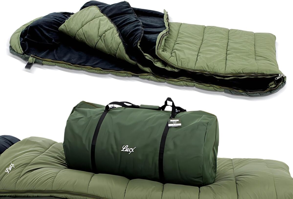 Test : sac de couchage Lucx Grizzly 5 saisons pour pêcheurs