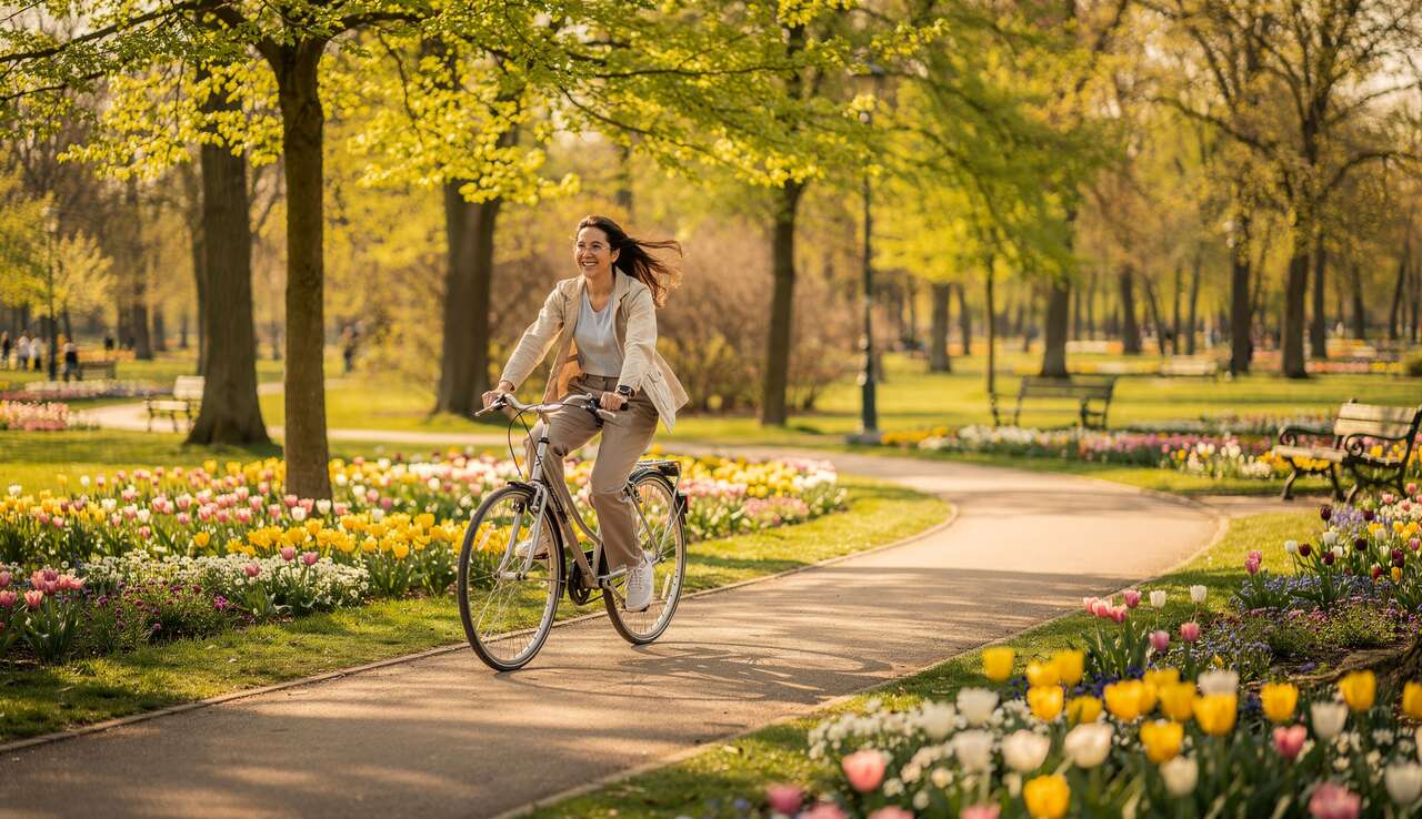 Pourquoi rouler à vélo au printemps ?