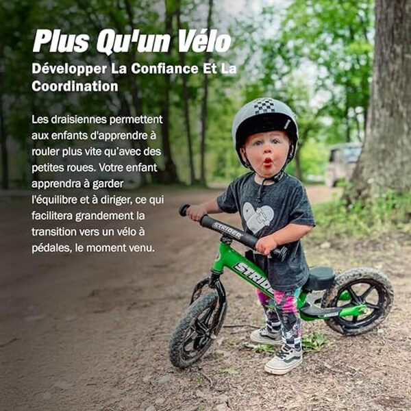 Découvrez l'analyse complète du Strider Sport Green 12 : un vélo tout-terrain conçu pour les jeunes aventuriers. Sécurité, performance et avis détaillés vous attendent  !