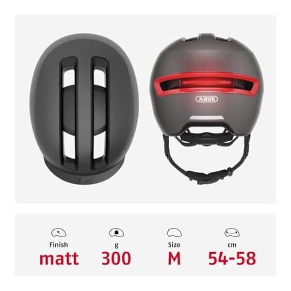 Découvrez notre analyse complète du casque de vélo Abus Urban HUD-Y : design innovant, sécurité renforcée et feu LED intégré pour une visibilité optimale.