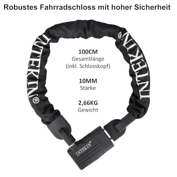 Découvrez notre analyse détaillée de l'antivol chaîne Intekin 100 cm : efficacité, robustesse et conseils pour sécuriser vos vélos et motos en toute tranquillité