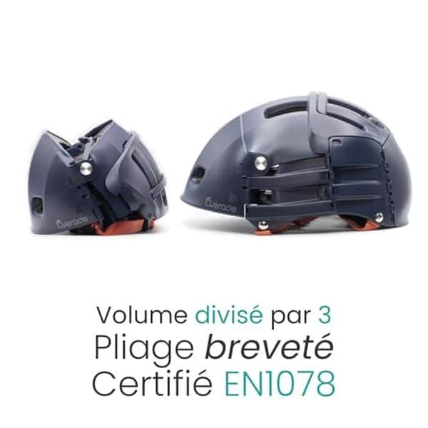 Découvrez le casque Overade Plixi : la solution idéale pour une protection compacte en vélo et trottinette. Bois son design innovant et sa praticité pour votre sécurité au quotidien.