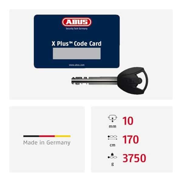 Protégez votre vélo avec le cadenas Abus Granit CityChain XPlus 1060 : explorez sa robustesse et ses caractéristiques pour une sécurité inégalée