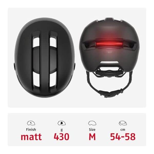 Découvrez notre test complet du casque ABUS HUD-Y ACE, équipé d'une visière et d'un feu LED. Améliorez votre sécurité et votre confort lors de vos trajets à vélo.