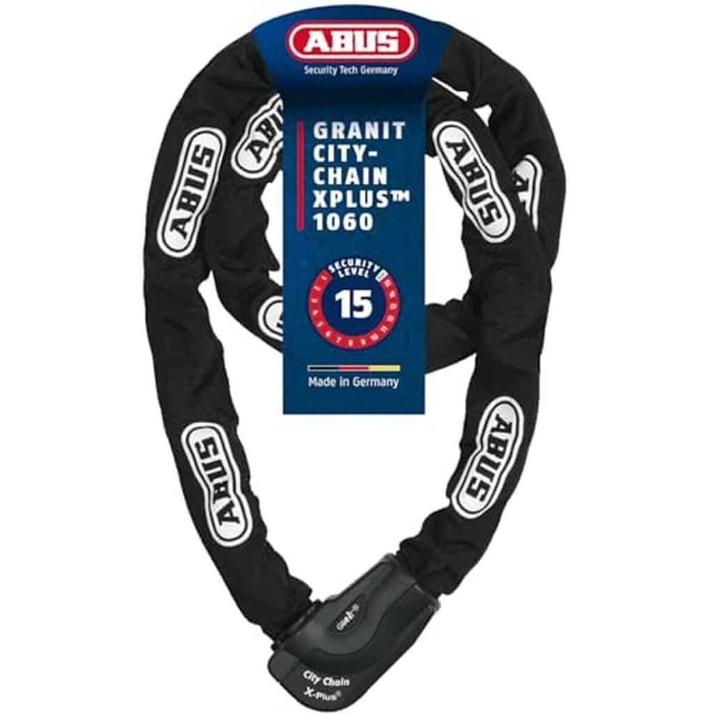 Test : abus granit citychain xplus 1060, sécurité maximale pour votre vélo