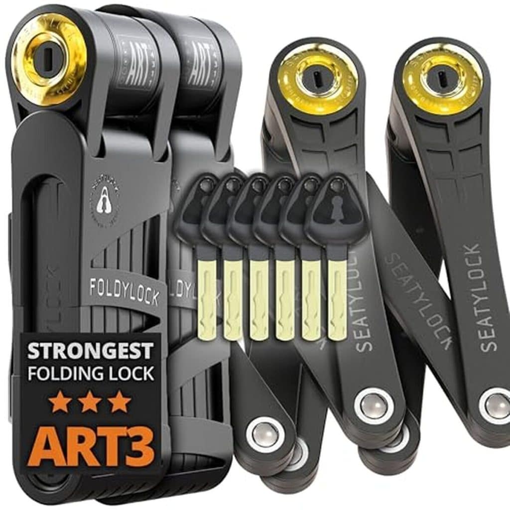Test : antivol pliant Seatylock FoldyLock Forever pour vélos