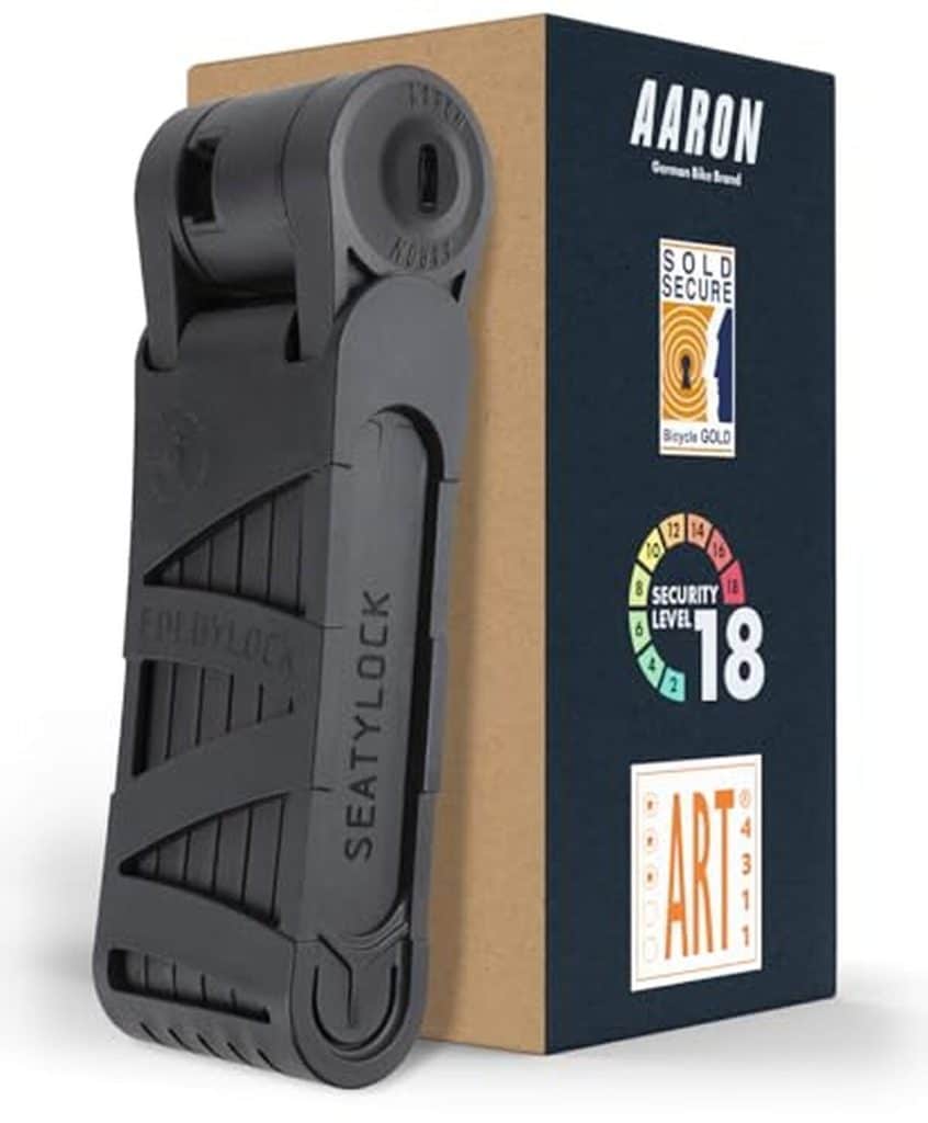 Test de l'antivol AARON pliable niveau 18