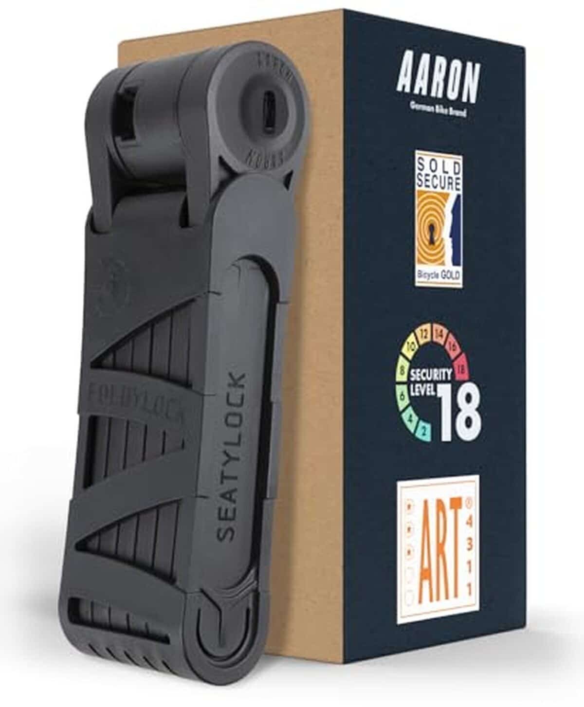 Test de l'antivol AARON pliable niveau 18