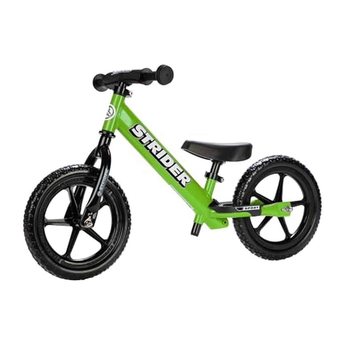 Test du Strider Sport Green 12 : vélo tout-terrain pour enfants