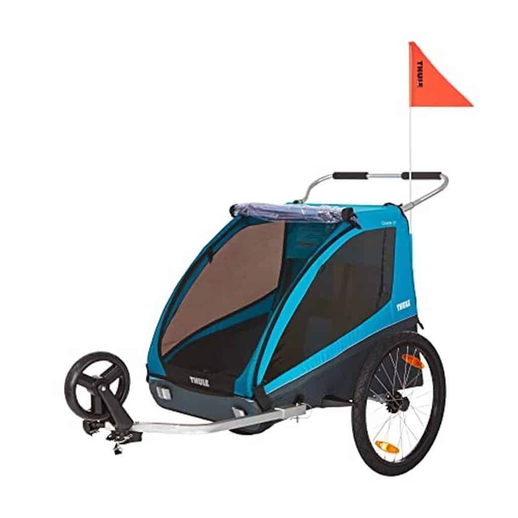 Test : remorque vélo pour enfants 2 Thule Coaster XT