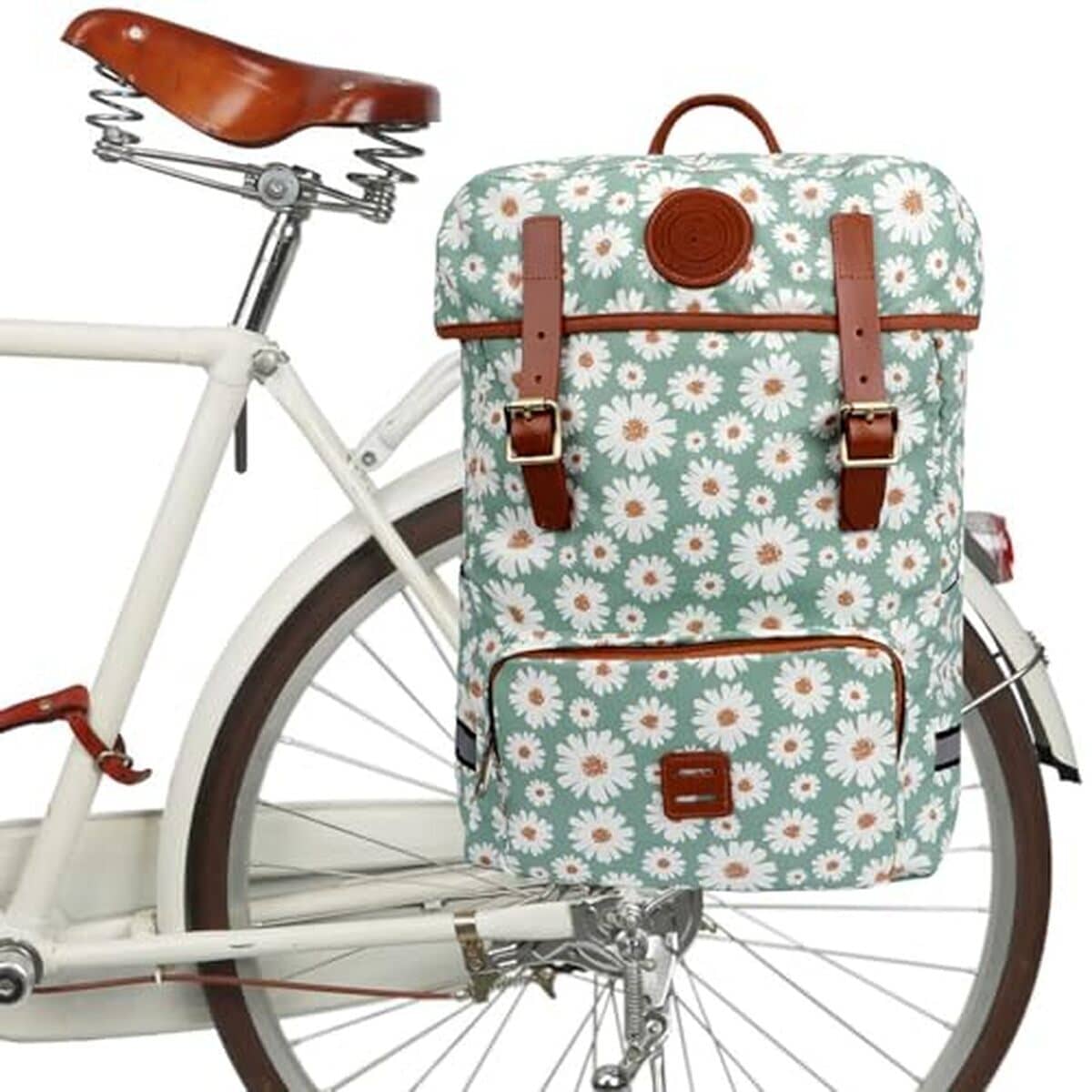 Test : sacoche vélo imperméable Tourbon modèle fleur