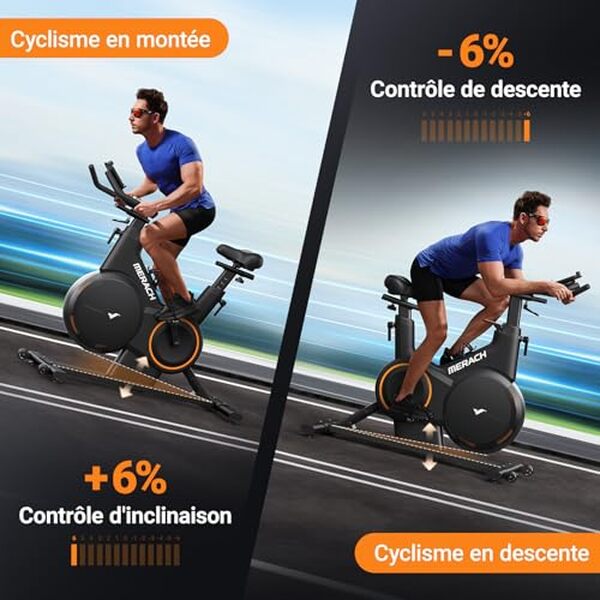 Découvrez notre test complet du vélo d'appartement MERACH avec inclinaison ajustable et explorez ses fonctionnalités innovantes pour des séances d'exercice personnalisées et efficaces.