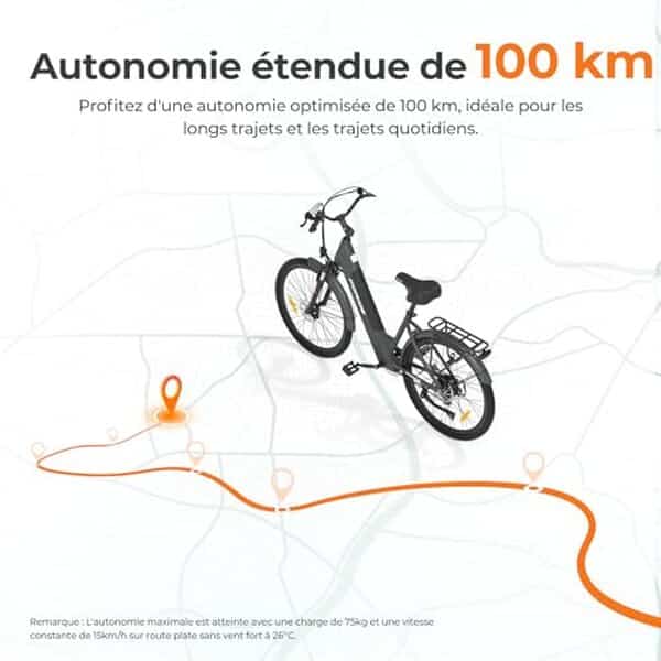 Découvrez notre test complet du vélo électrique foride roamer 1 st : performance et autonomie de 100 km en milieu urbain