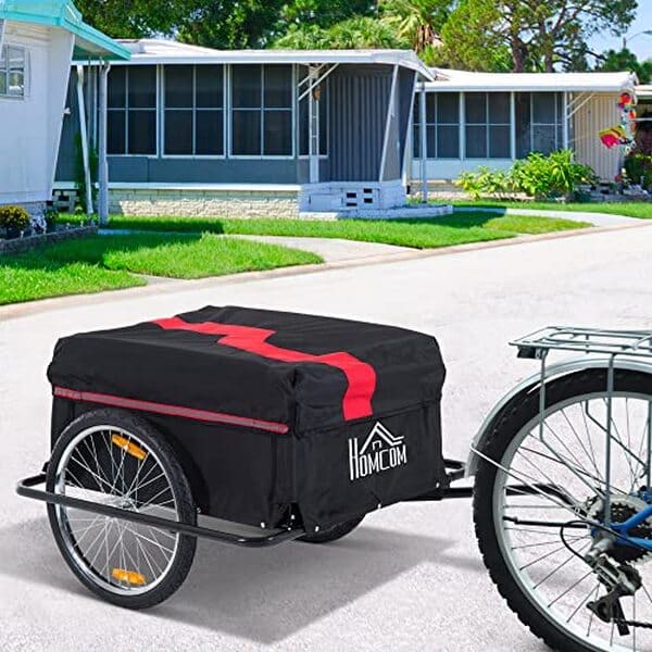 Explorez notre test détaillé de la remorque vélo HOMCOM cargo 40 kg, idéale pour transporter vos charges en toute sécurité et efficacité. Parfait pour un usage quotidien ou occasionnel avec votre vélo.