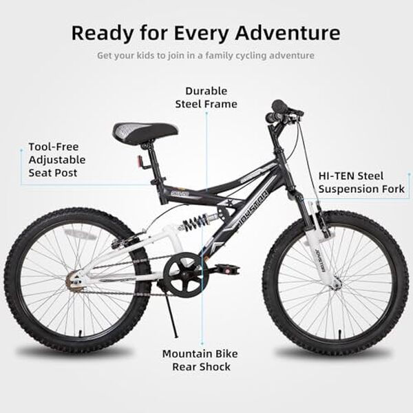 Découvrez notre avis détaillé sur le VTT enfant JOYSTAR 20 pouces. Cadre acier robuste, béquille intégrée et confort optimal pour les jeunes cyclistes. Caractéristiques et test complet. 