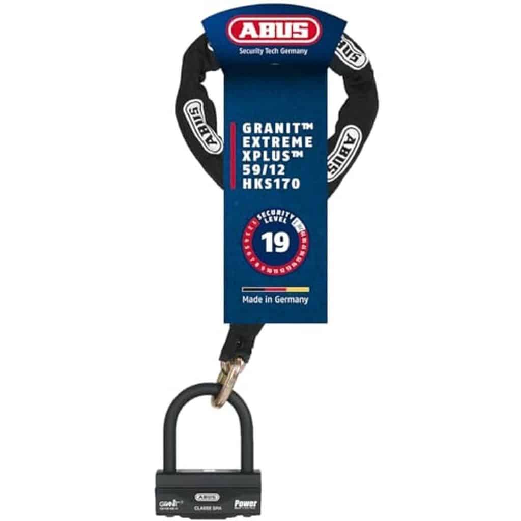 Test : aBUS Antivol à chaîne SRA certifié
