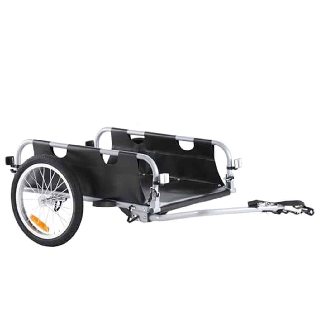 Test de la remorque VEVOR 45 kg : compacte et polyvalente