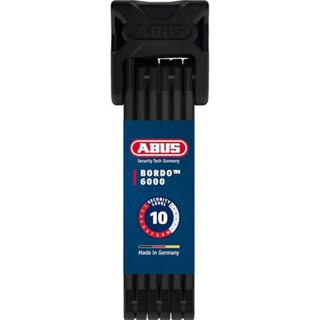 Test de l'antivol pliable ABUS Bordo 6000 St avec sacoche