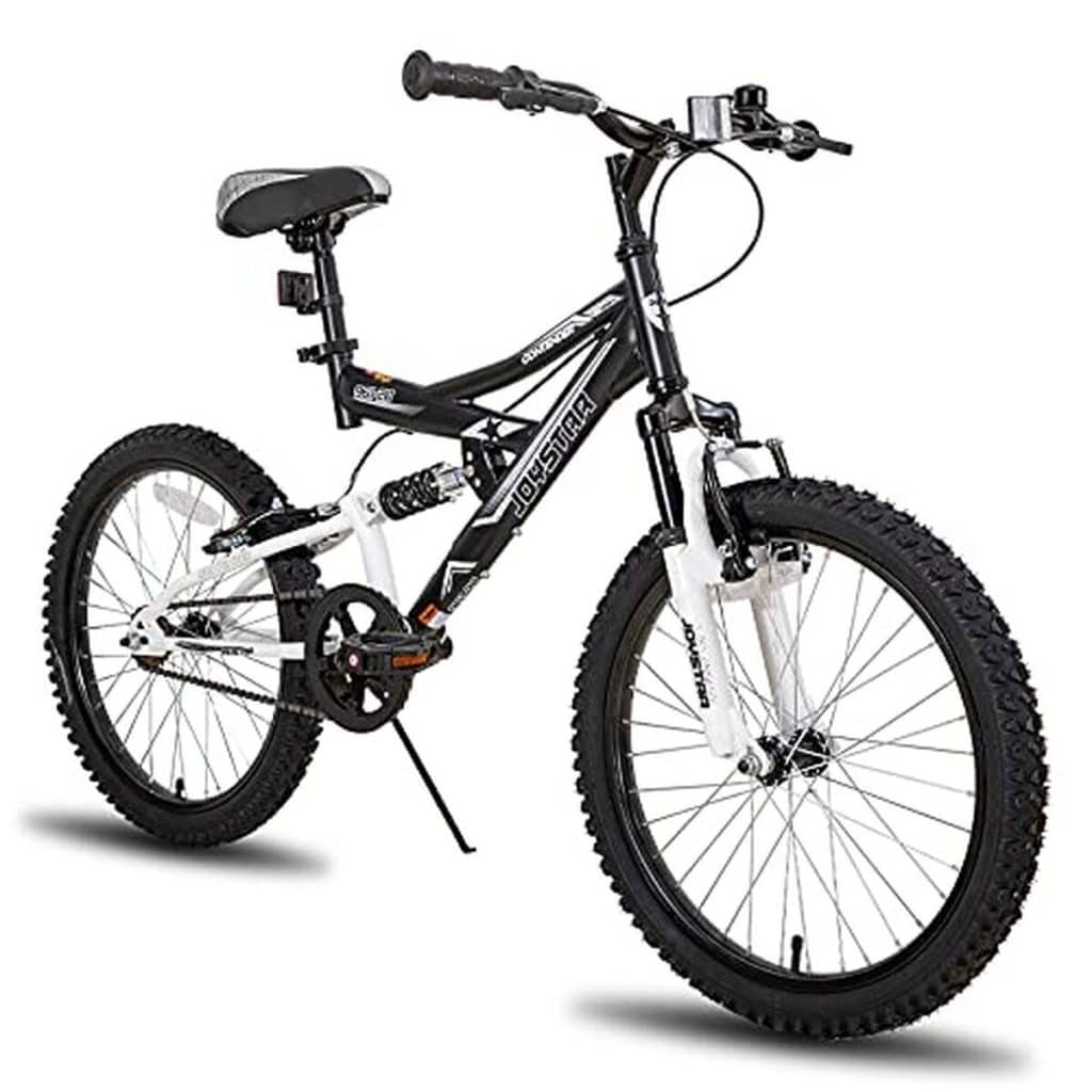 Test du vélo JOYSTAR VTT enfant 20 pouces : cadre acier et béquille