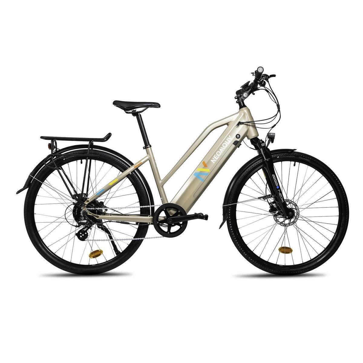 Test du vélo tout chemin électrique Decathlon Neomouv Raipon
