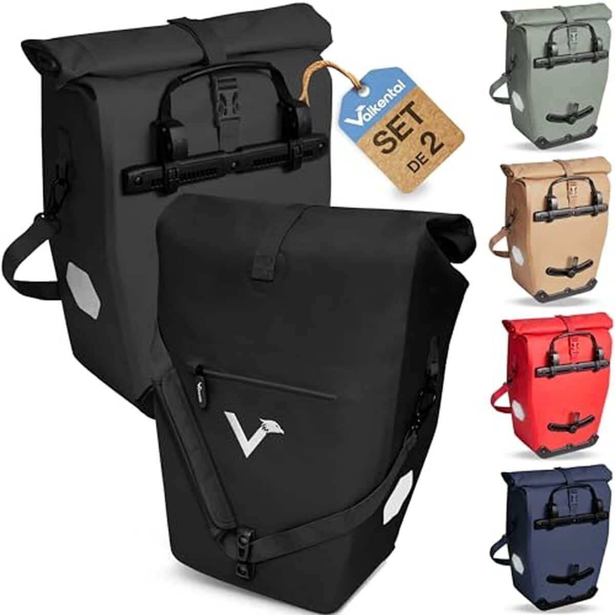 Test : sacoche de vélo Valkental 2en1 étanche, pratique et ajustable