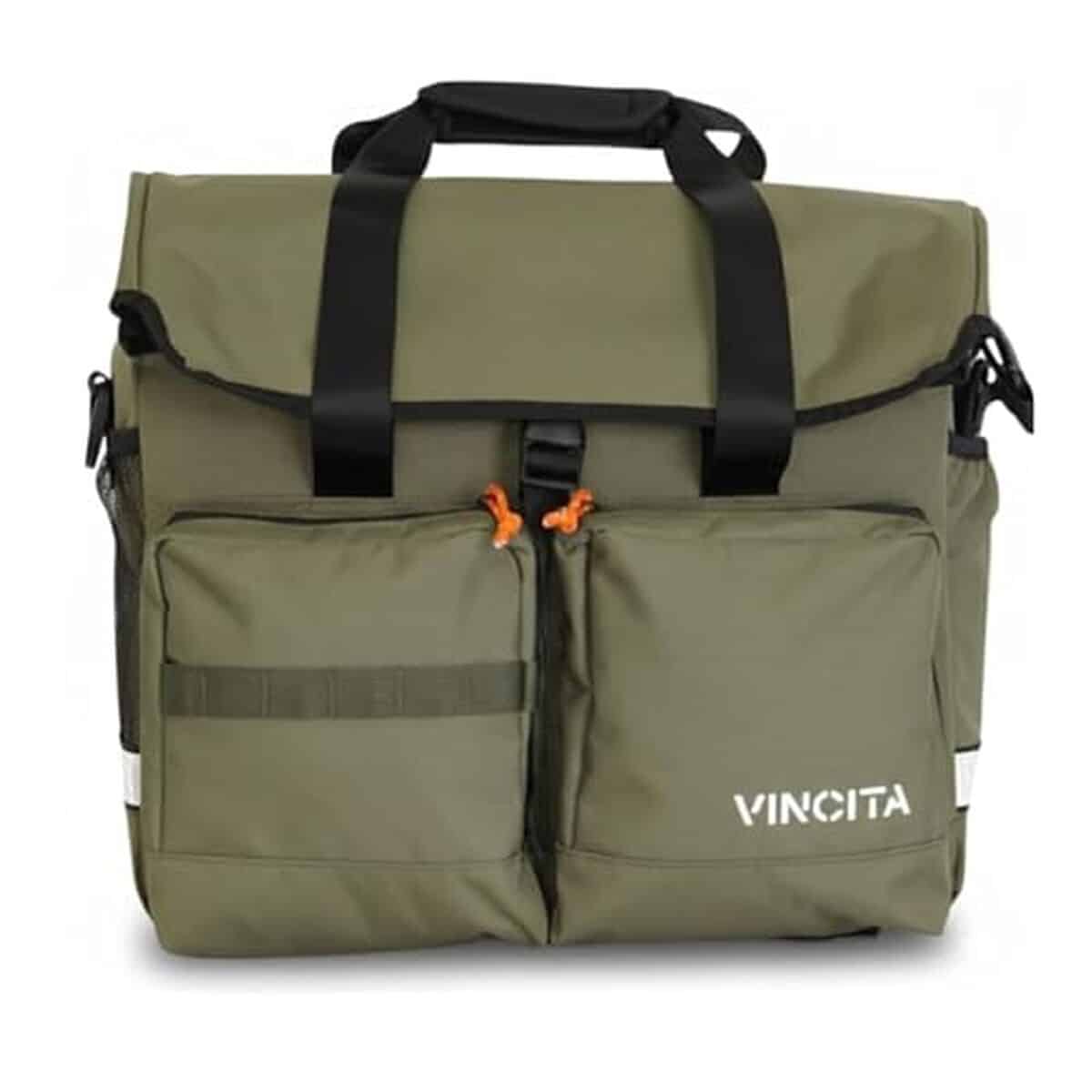 Test : sacoche vincita voyage atlas pour brompton, amovible et résistante (vert)