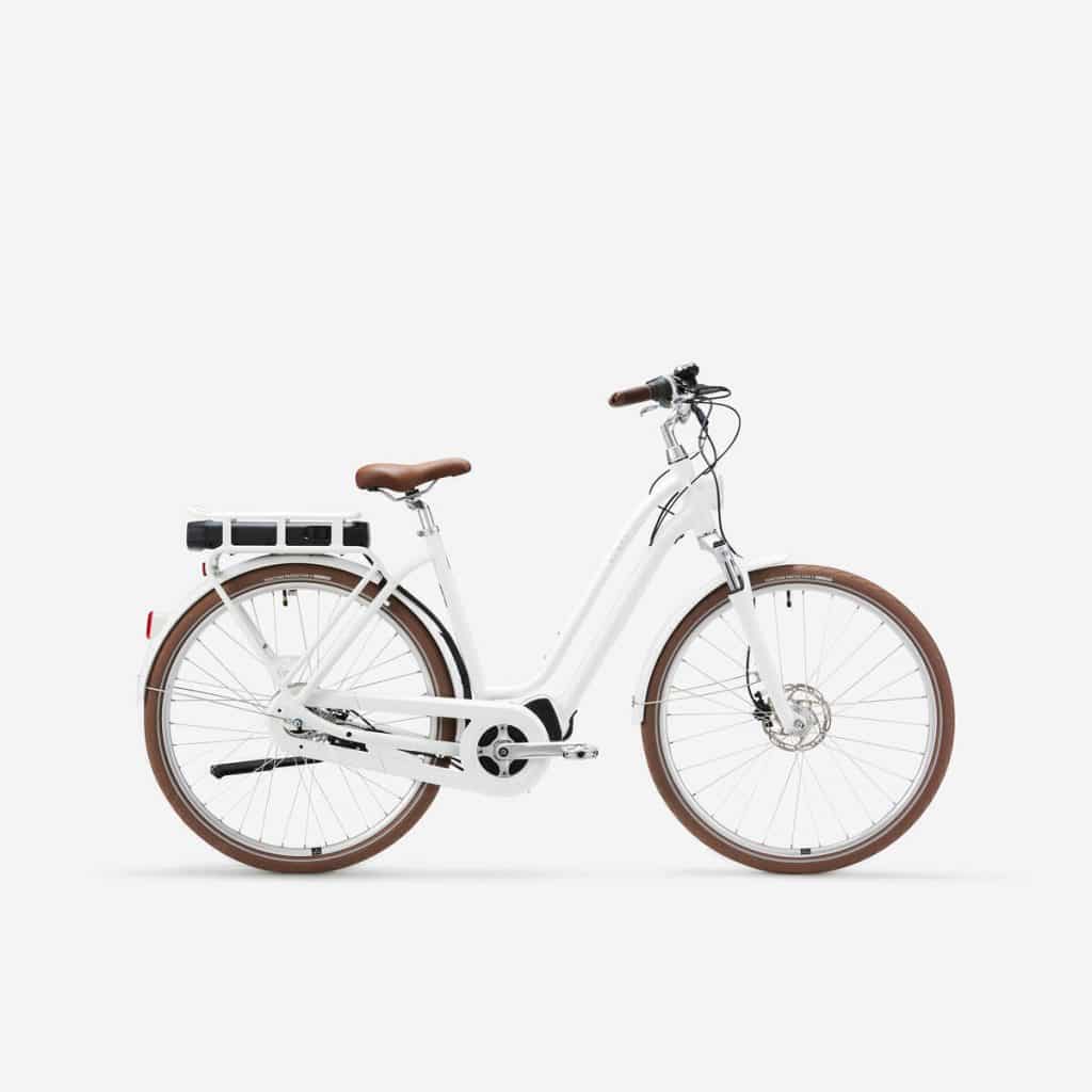 Test : vélo électrique Decathlon Elops 920 Connect LF blanc