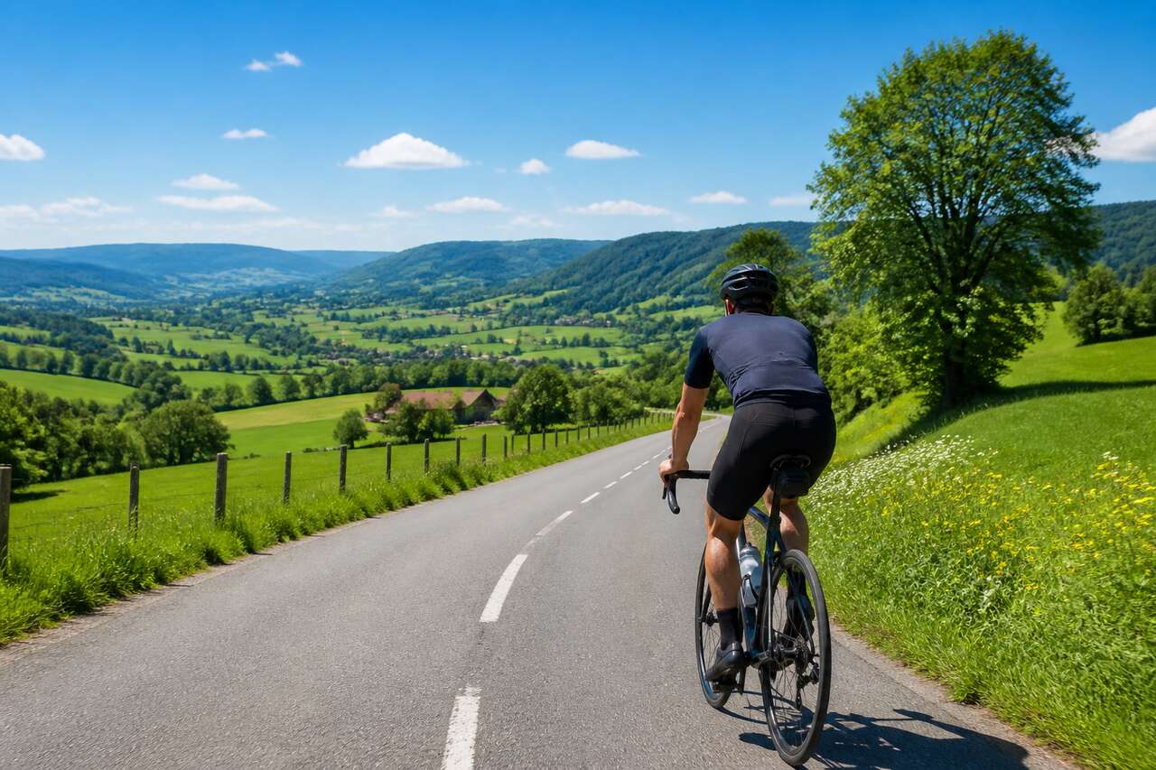 Quel est le temps moyen pour parcourir un kilomètre à vélo ?