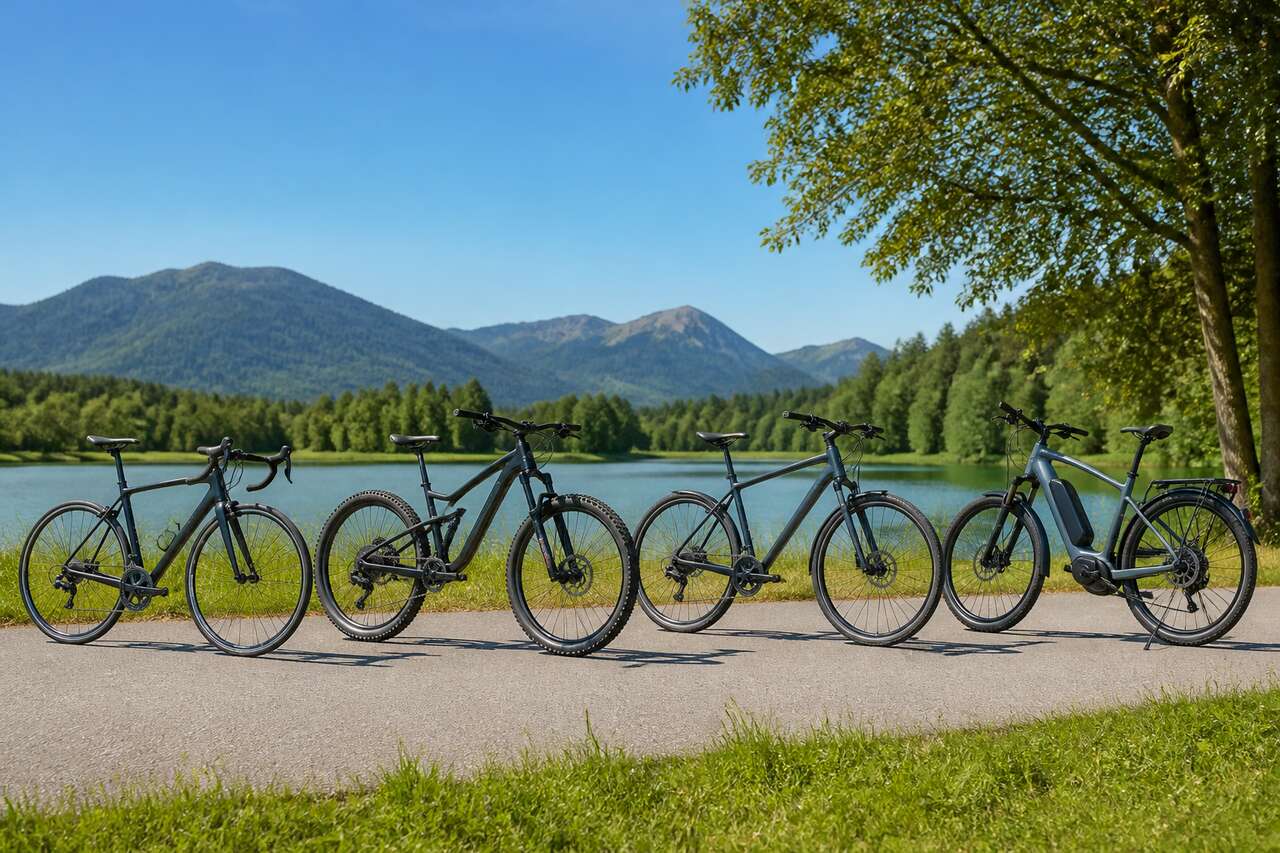 Vitesse moyenne selon les types de vélos Vitesse moyenne selon les types de vélos