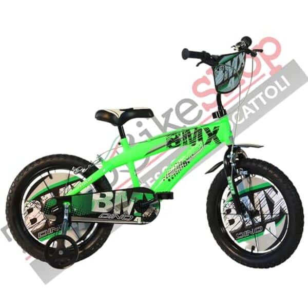 Découvrez notre test complet du vélo Dino Bikes BMX noir/vert 16 pouces : caractéristiques, avantages et avis pour choisir le meilleur vélo enfant.