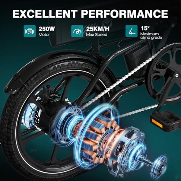 Découvrez notre test du vélo électrique pliable Hitway E16 avec moteur 250W. Autonomie optimisée, performances et avis détaillés pour bien choisir votre vélo électrique. 