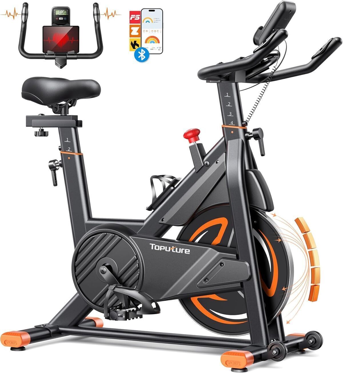 Test du vélo d'appartement Toputure : connecté et silencieux