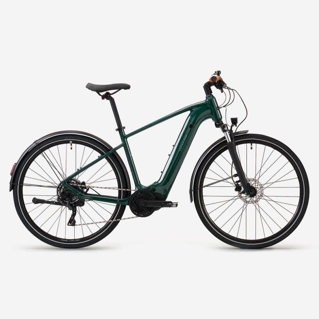 Test du vélo électrique decathlon E-ACTV 500 cadre haut