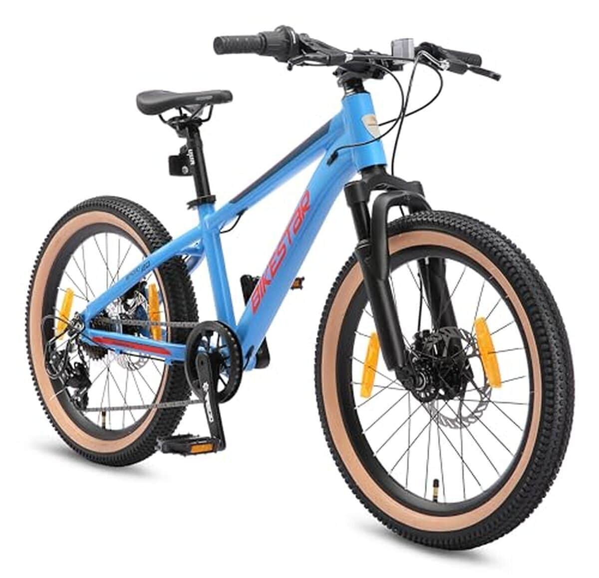 Test du VTT 20" Bikestar Shimano 7 vitesses pour enfants