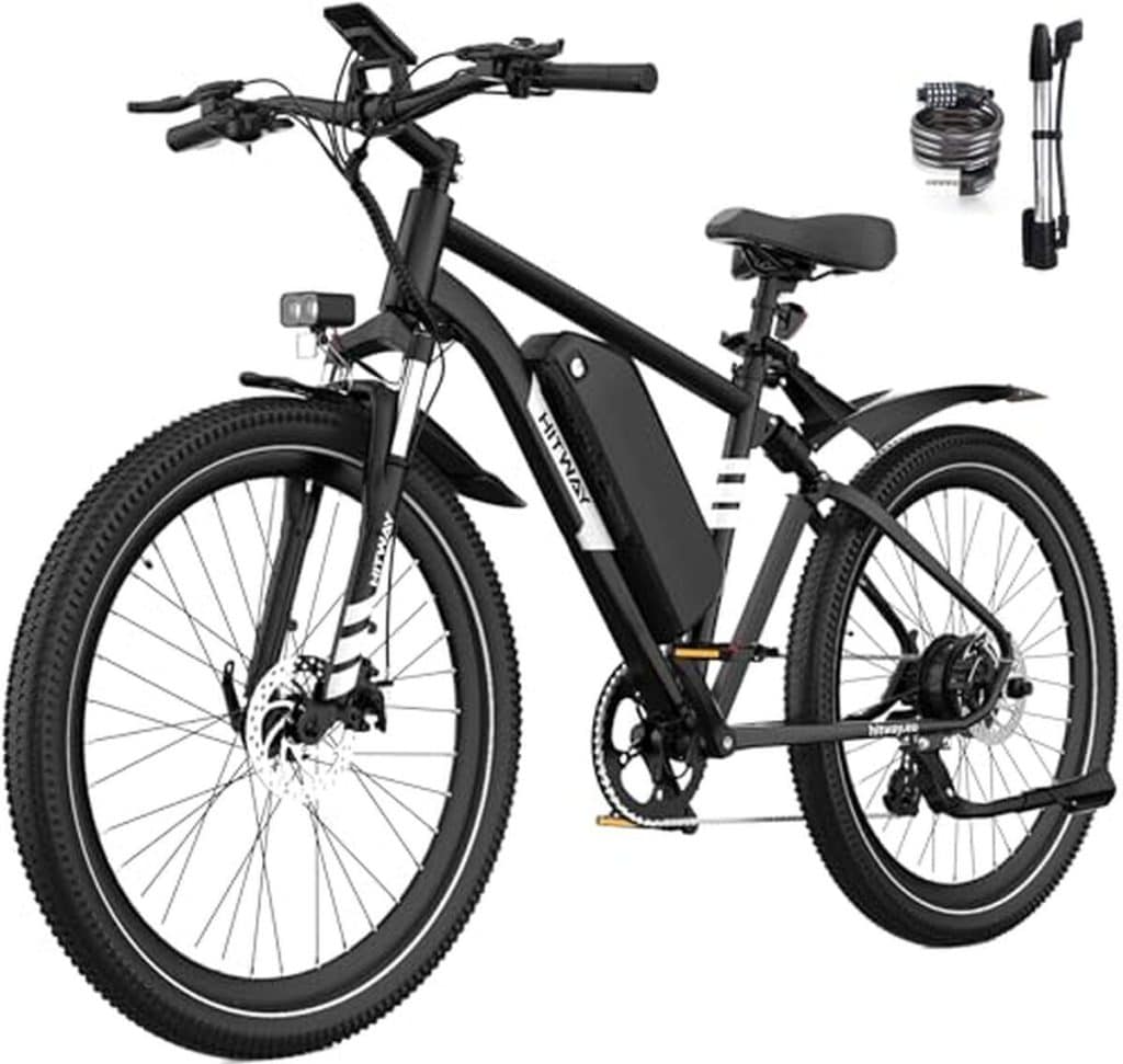 Test : hitway VTT électrique 250W 29