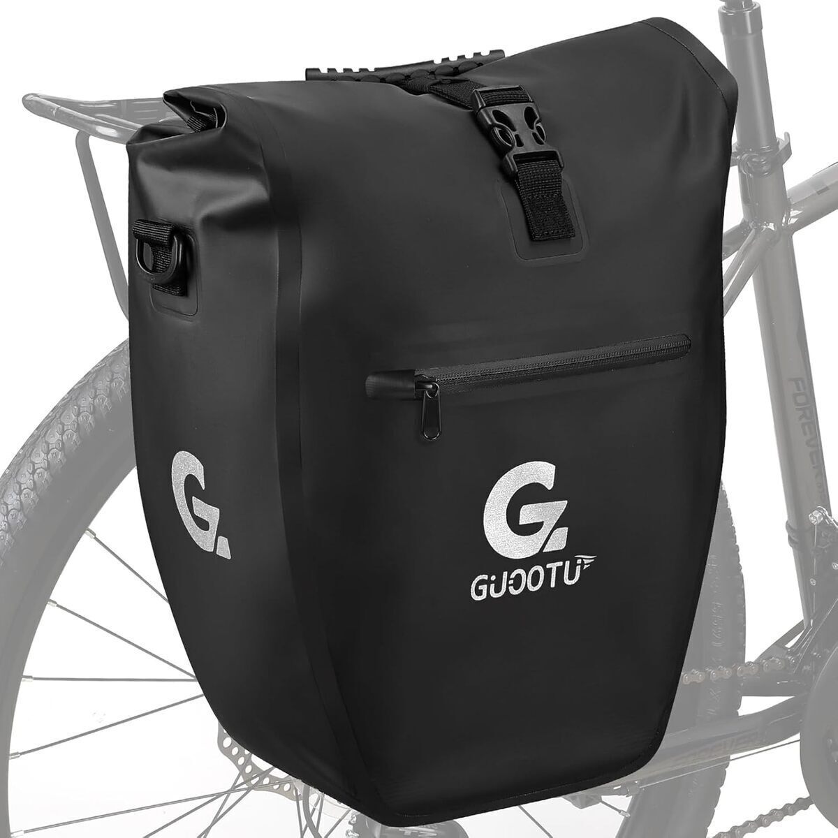Test : sacoches vélo GUOOTU 64 l pratiques et réfléchissantes