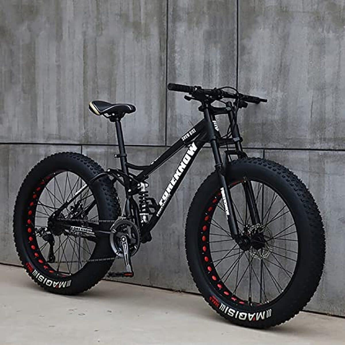 Test : uJKDDDCC vélo de montagne 26" gros pneus multi-vitesses