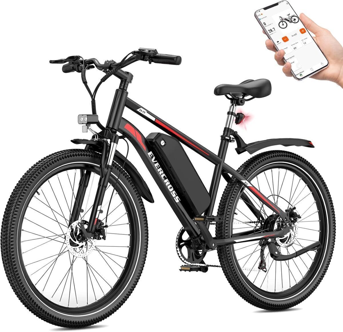 Test : vélo électrique pliable Evercross EK5 250W 36V