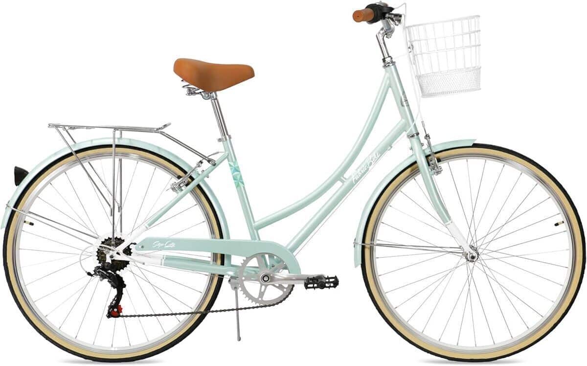 Test : vélo FabricBike Step-City menthe pour femmes