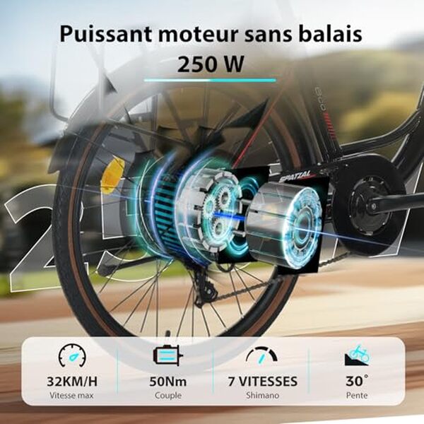 Découvrez notre test détaillé du vélo électrique Spatial 26 pouces avec moteur 250W : performances, autonomie et verdict final pour vous aider à choisir. 