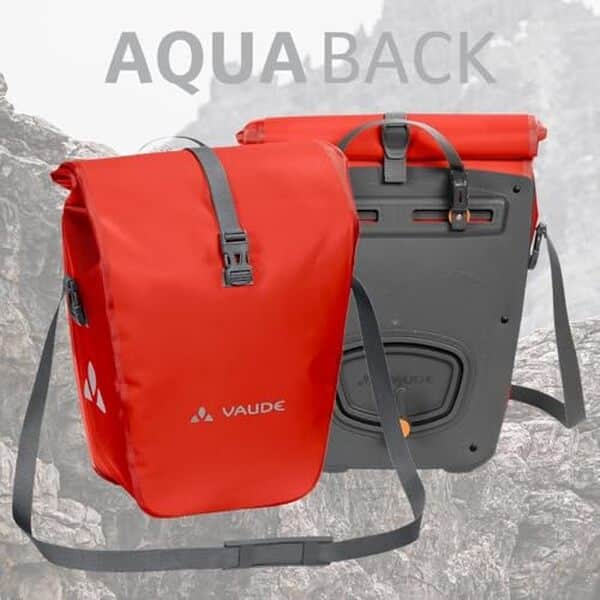 Découvrez notre test complet de la sacoche vélo arrière Vaude Aqua Back 48L : capacité, étanchéité, installation et avis d'utilisation. 