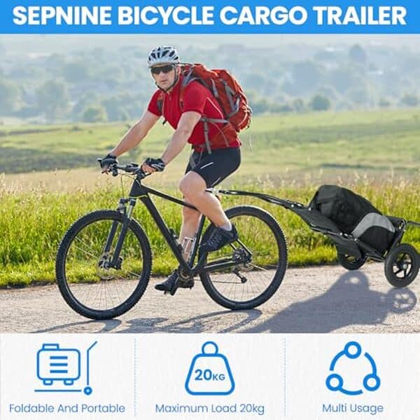 Découvrez notre test détaillé de la remorque vélo pliable Sepnine. Pratique, solide et facile à transporter : tous les avantages et inconvénients de ce modèle performant. 